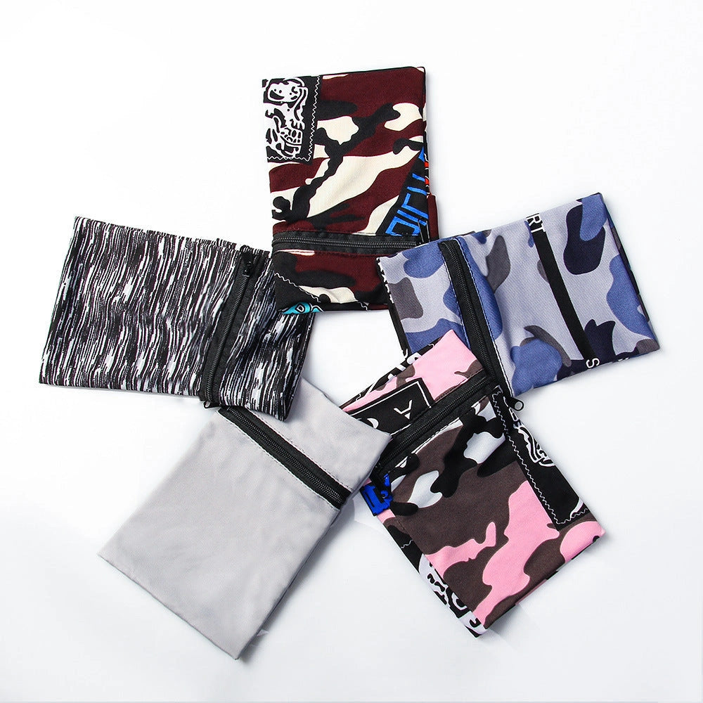 Unisex Running Mobile Phone Arm Bag with Breathable Polyester Fabric