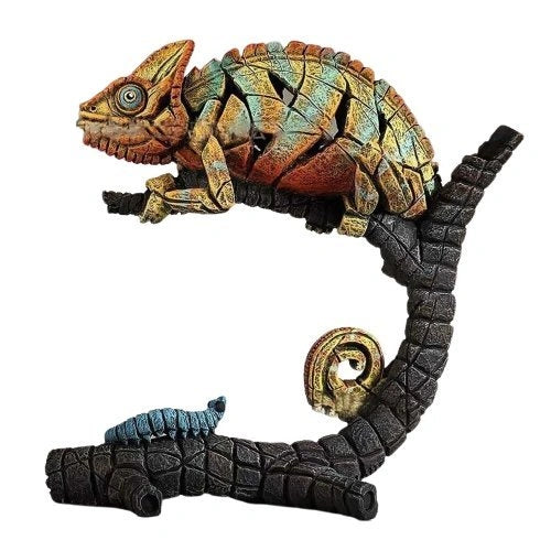 Contemporary Animal Sculpture: Hand-painted Resin Decoration
