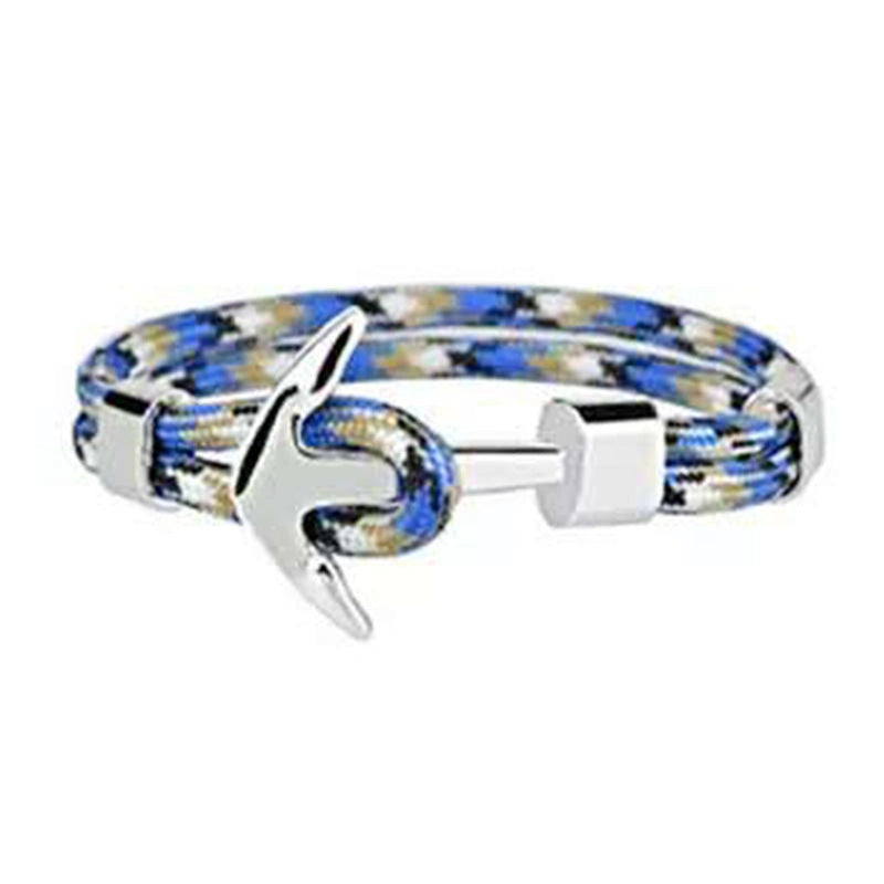 Anchor Bracelet with Hand Strap for Unisex Wear