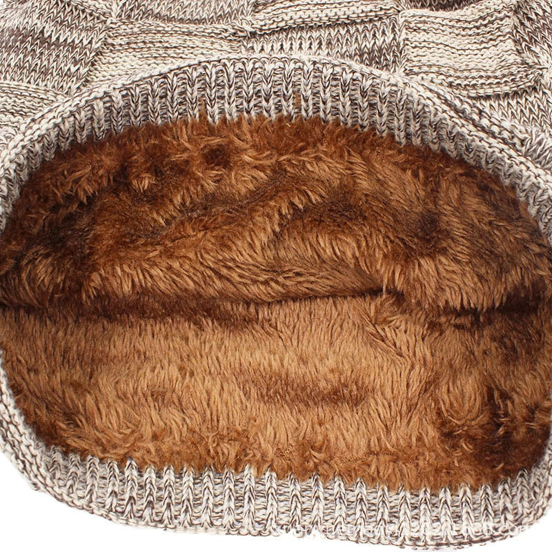 Unisex Wool Knitted Beanie for Winter Warmth and Style