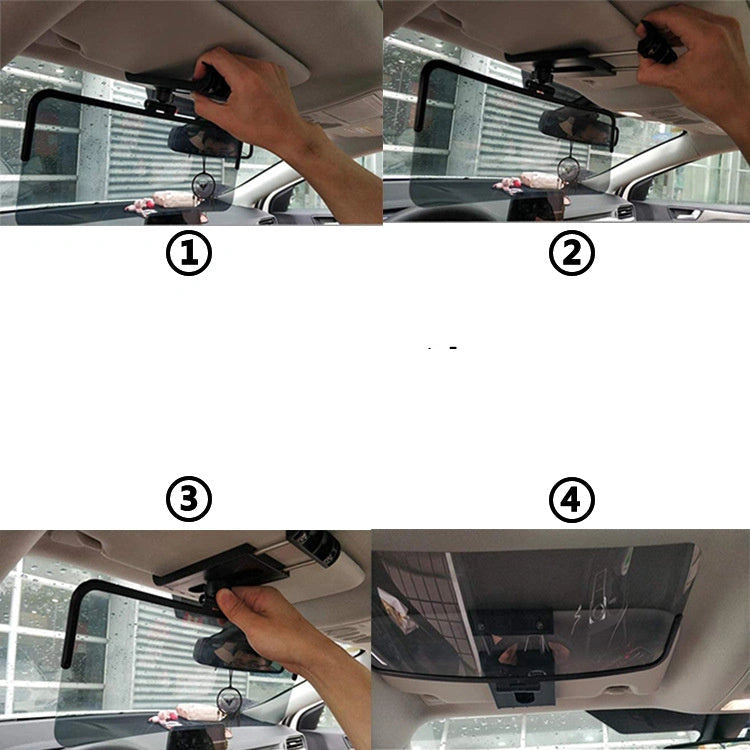 Polarized Car Sun Visor with Clear View and UV Protection