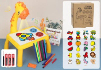 Children's Magnetic Projection Drawing Board with Music Function