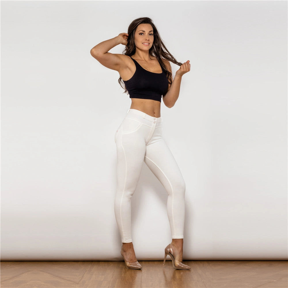 Shascullfites Melody Cotton Shaping Leggings with Booty Lifting Feature