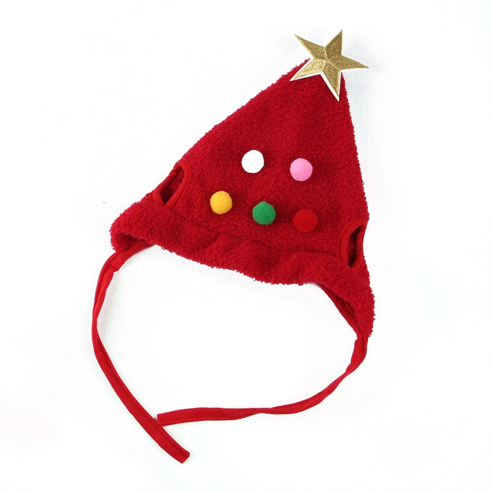 Christmas Pet Costume with Velvet Material for Winter Warmth
