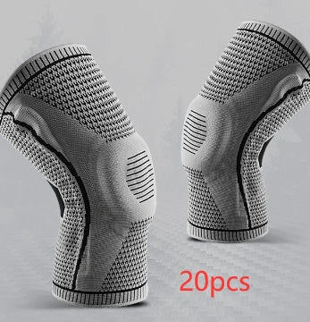 Silicone Spring Knee Pads for Sports and Fitness