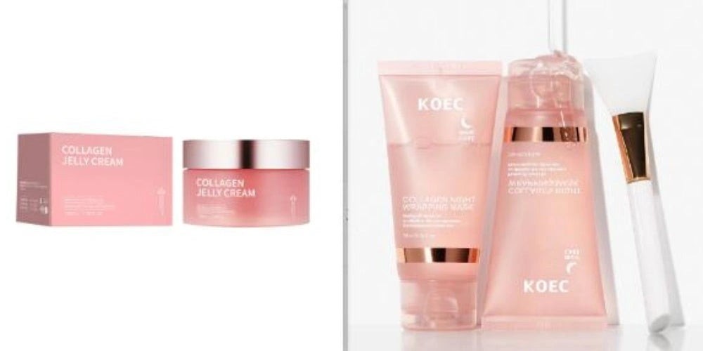 Collagen Jelly Face Cream with Nicotinamide for Moisturising and Brightening