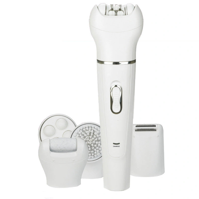 5-in-1 Multi-Functional Portable Skin Care Electric Massager with Facial Latex Brush