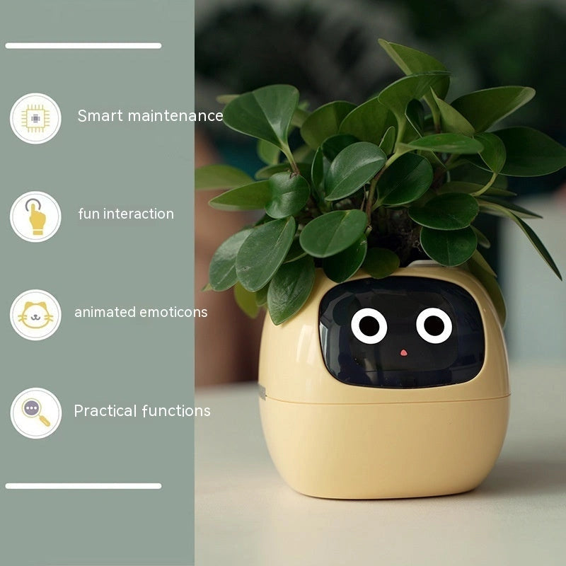 Smart Planter with 7 Sensors and AI for Easy Plant Care