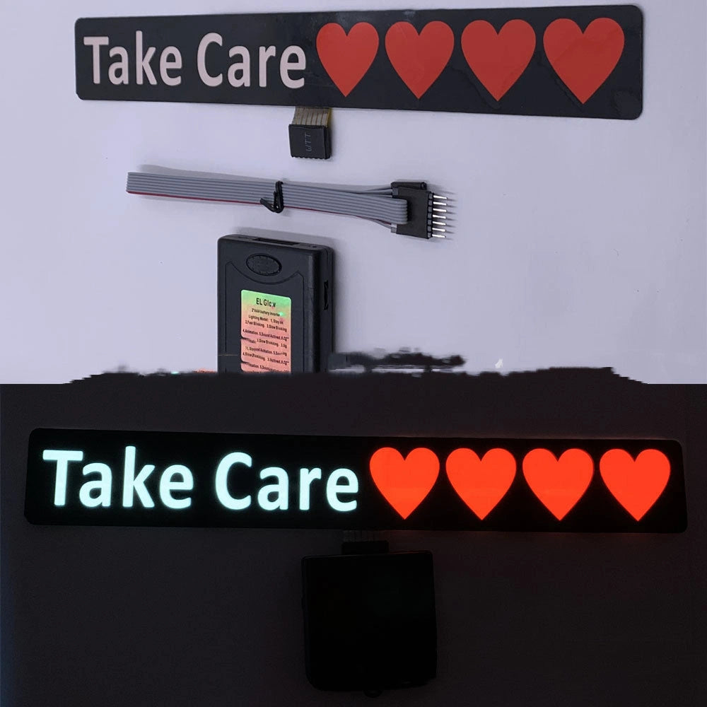 Ultra-thin LED Car Windshield Glow Panel with Uniform Brightness