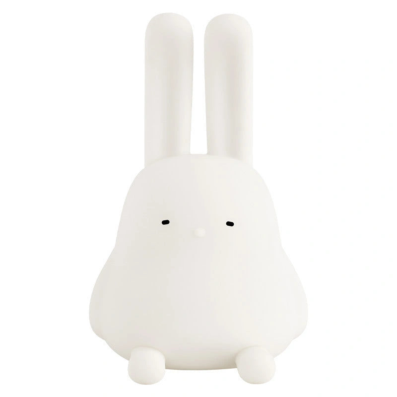 Dimmable Rabbit Mood Light with USB Charging for Children's Rooms
