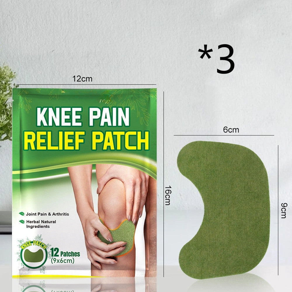 Argy Wormwood Knee Plaster with Self-heating Analgesic for Joint Care