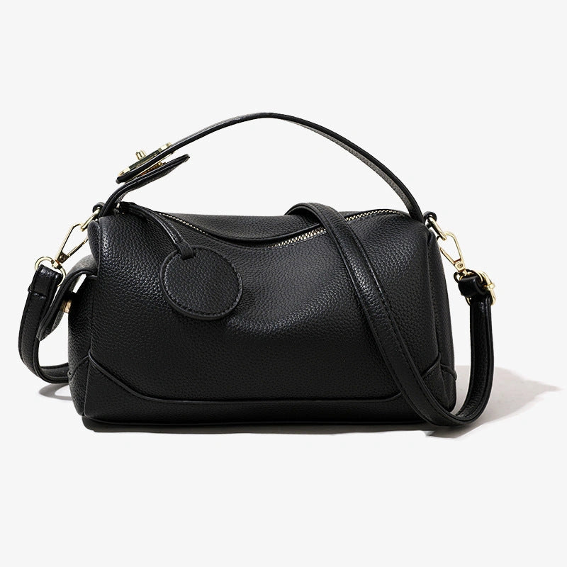 Crossbody PU Leather Pillow Bag with Large Capacity for Women