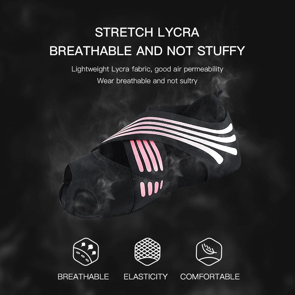 Professional Non-slip Gym Yoga Shoes with Anti-slip Silicone Sole