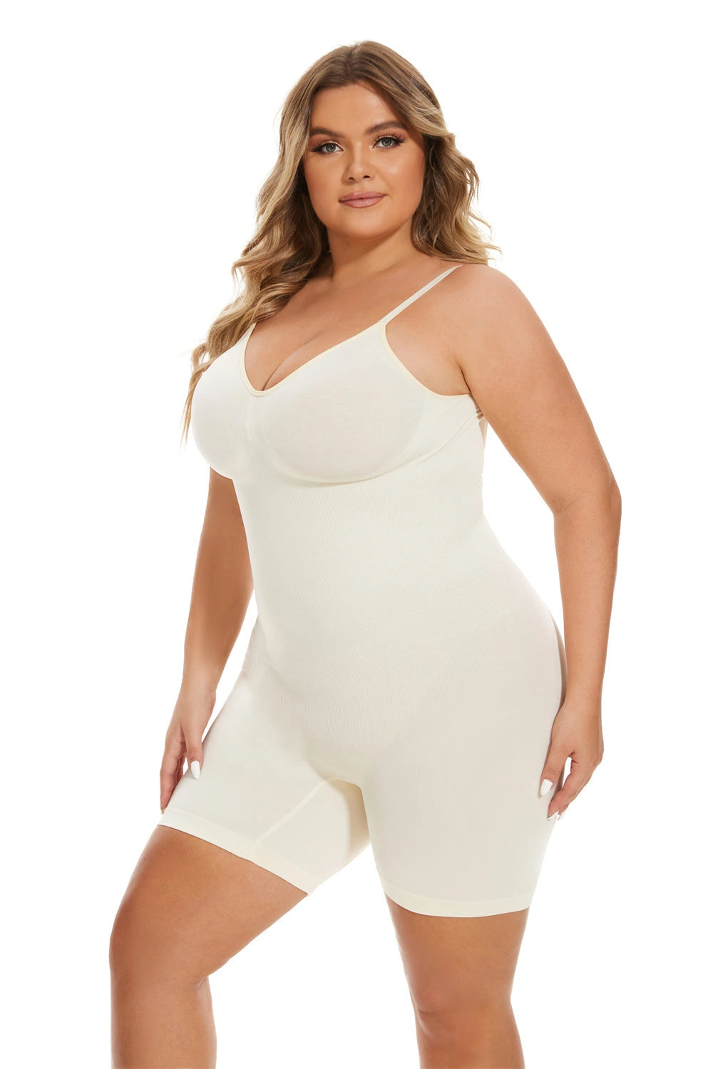 Slimming Waist-Fitted Jumpsuit with Exposed Back