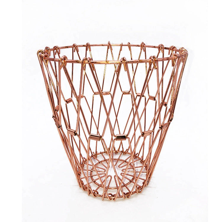 Stainless Steel Foldable Fruit Tray with Nordic Design
