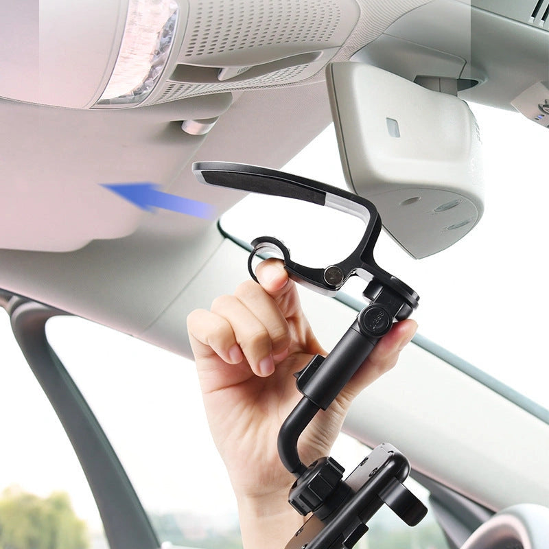 Sun Visor Chuck Car Mount with 360° Adjustable Angle for Navigation
