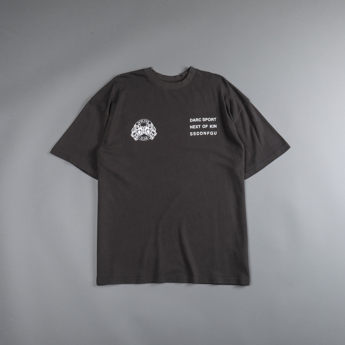 All For One Premium "Oversized" Tee in Wolf Gray/Light Mauve