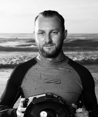 james graham headshot with ikelite underwater housing