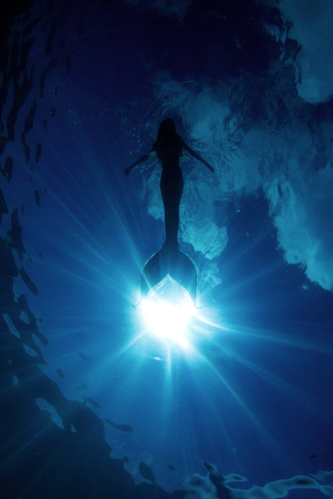 mermaid with light rays by ana lucia rodriguez tinoco taken with ikelite underwater housing
