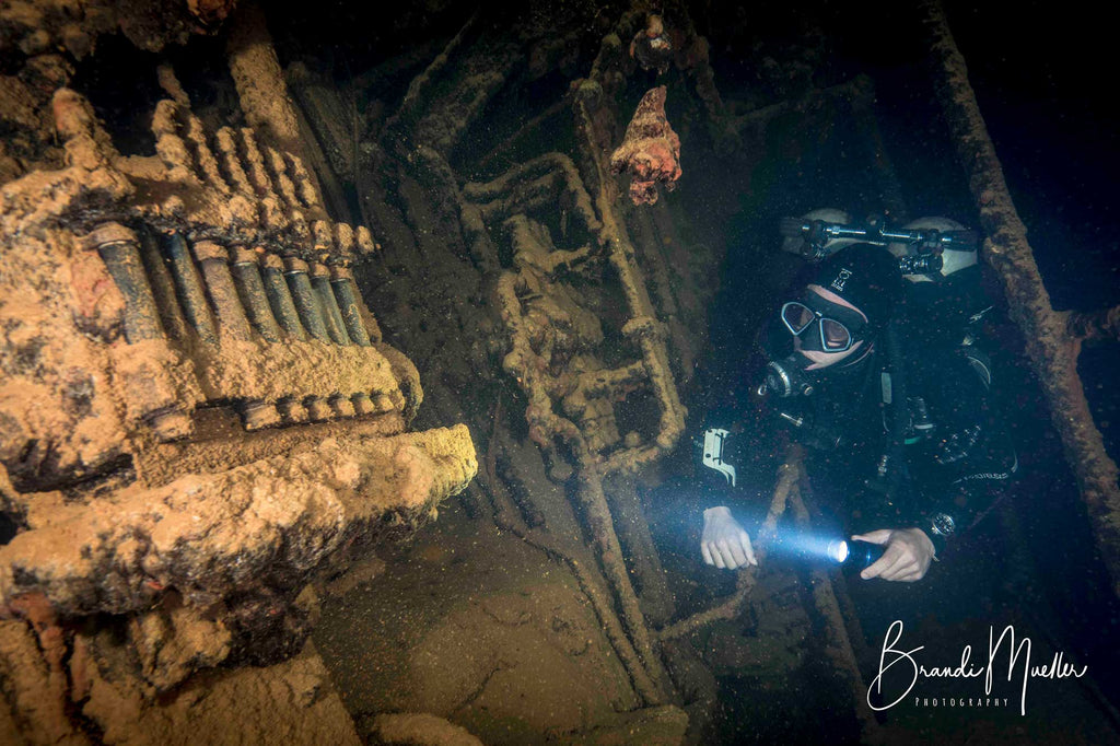 Brandi Mueller Truk Lagoon Underwater