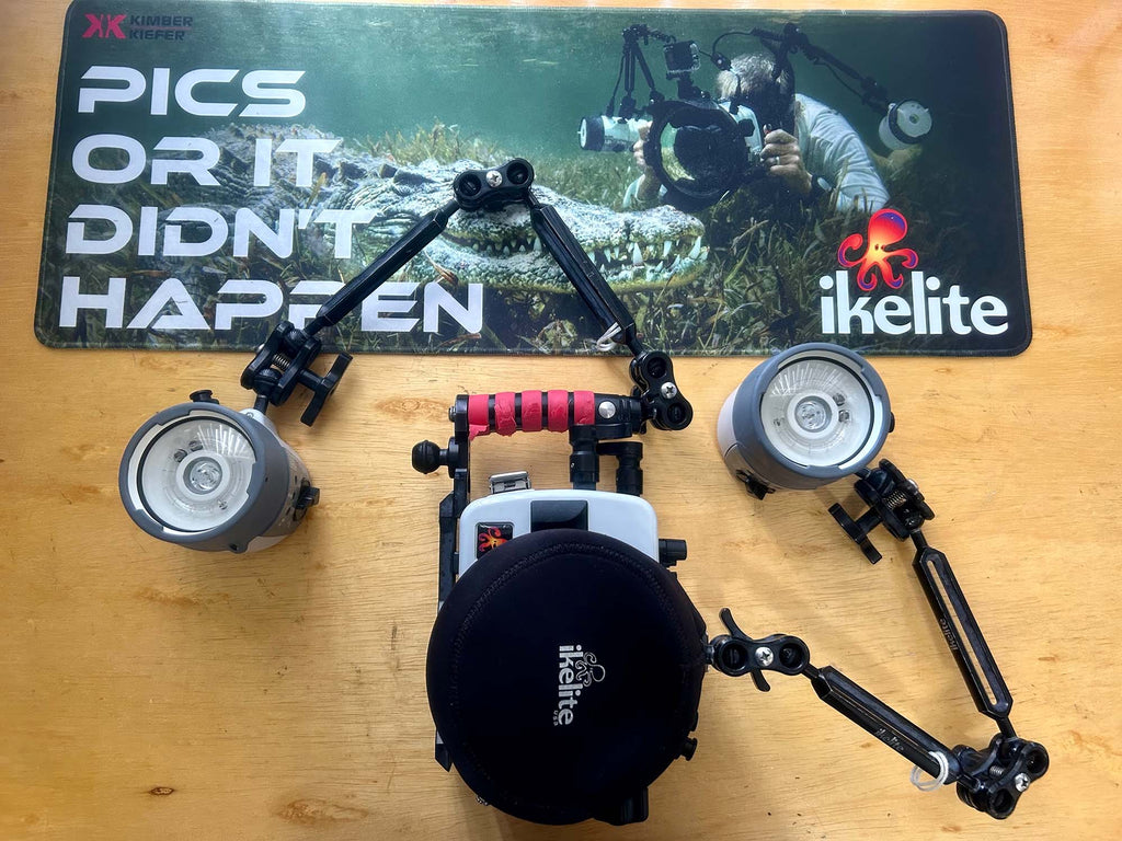 hybrid configuration switched to portrait on ikelite underwater housing by bryant turffs