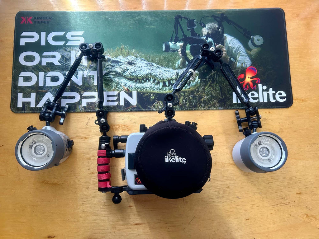 non-traditional configuration by bryant turffs on ikelite underwater housing