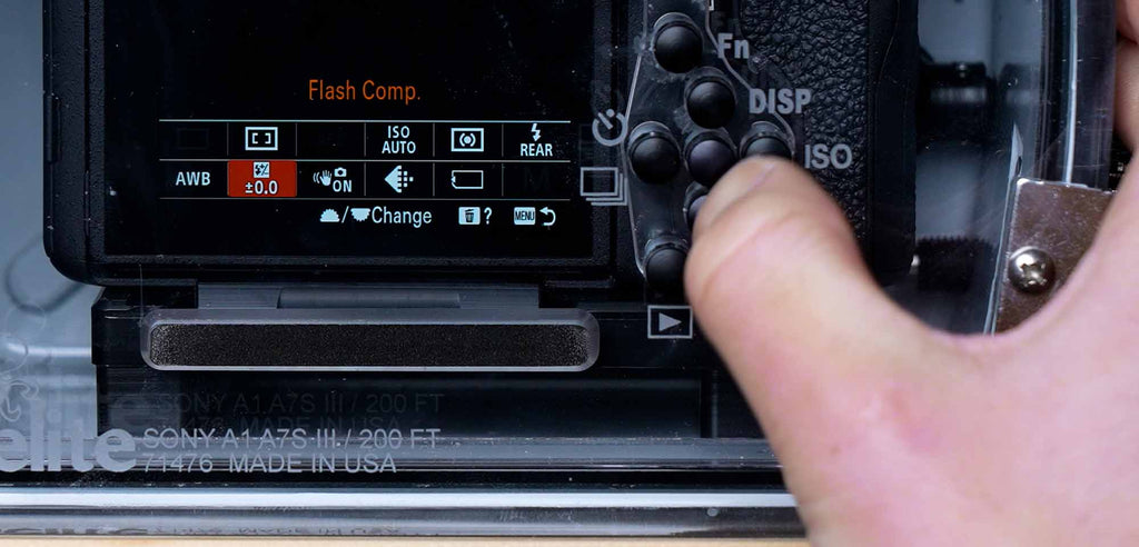 Sony Flash Exposure Compensation with Ikelite Strobes