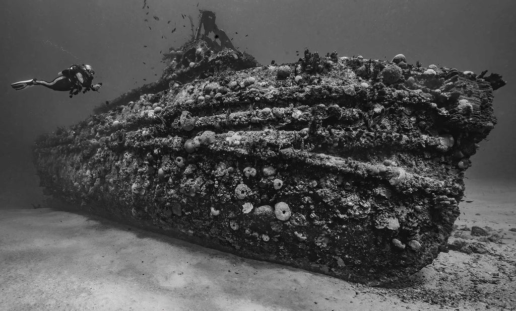 Wreck of the Northwind St Croix Copyright Glenn Ostle Ikelite Underwater Housing