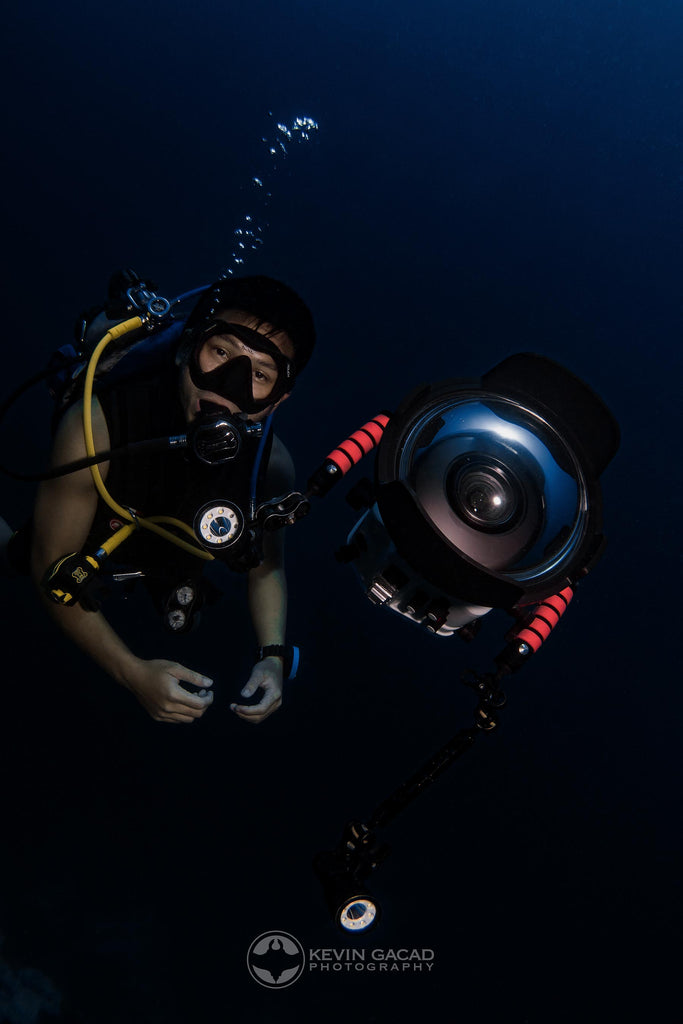 Kevin Gacad Diver with Gear