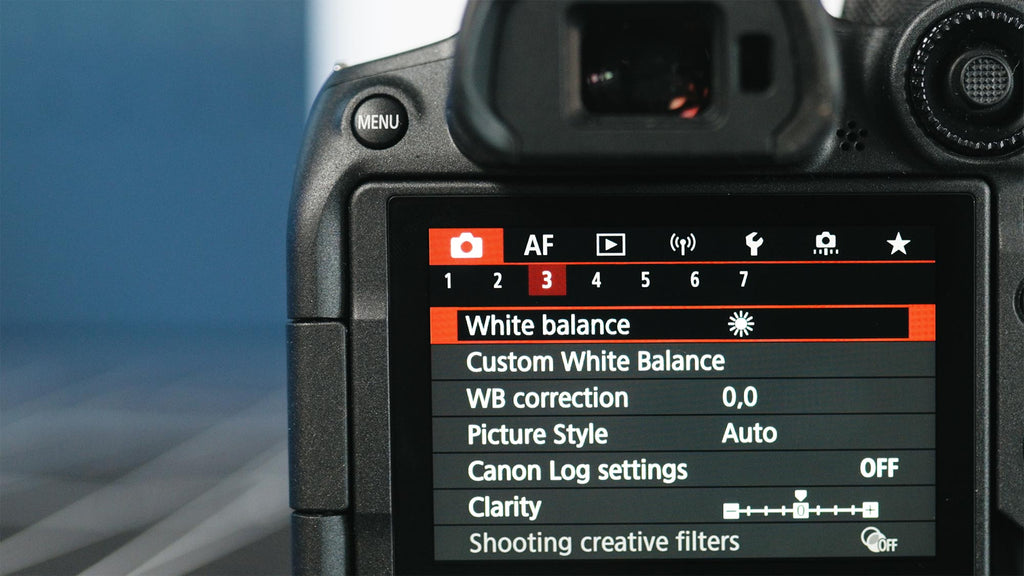 white balance setting canon r7