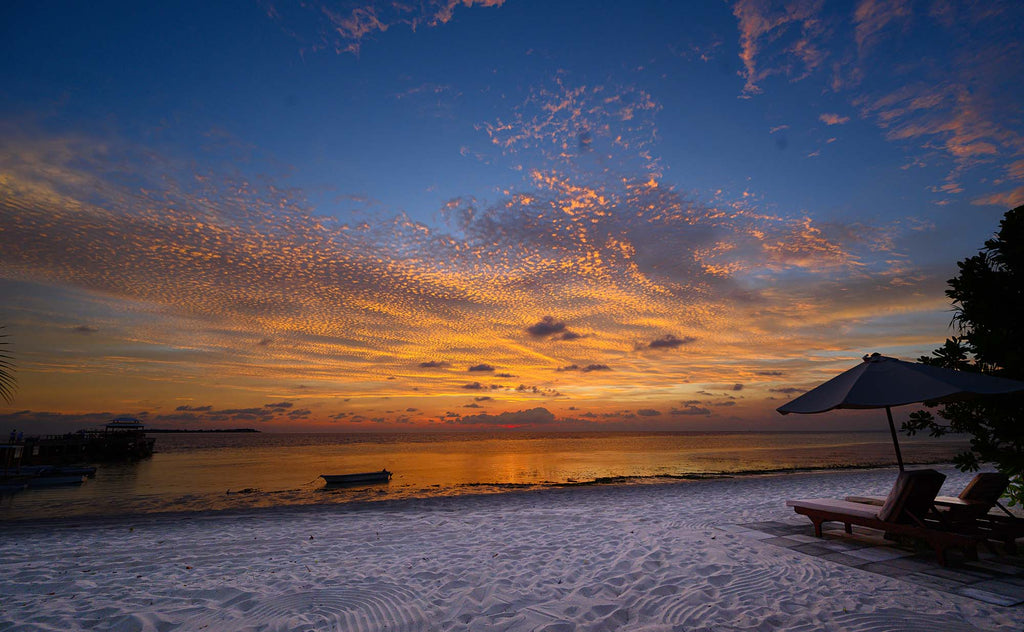 Sunset at Wakatobi with Nikon Z 14-30mm f/4 S Lens in Wakatobi copyright Steve Miller Ikelite Underwater Housing