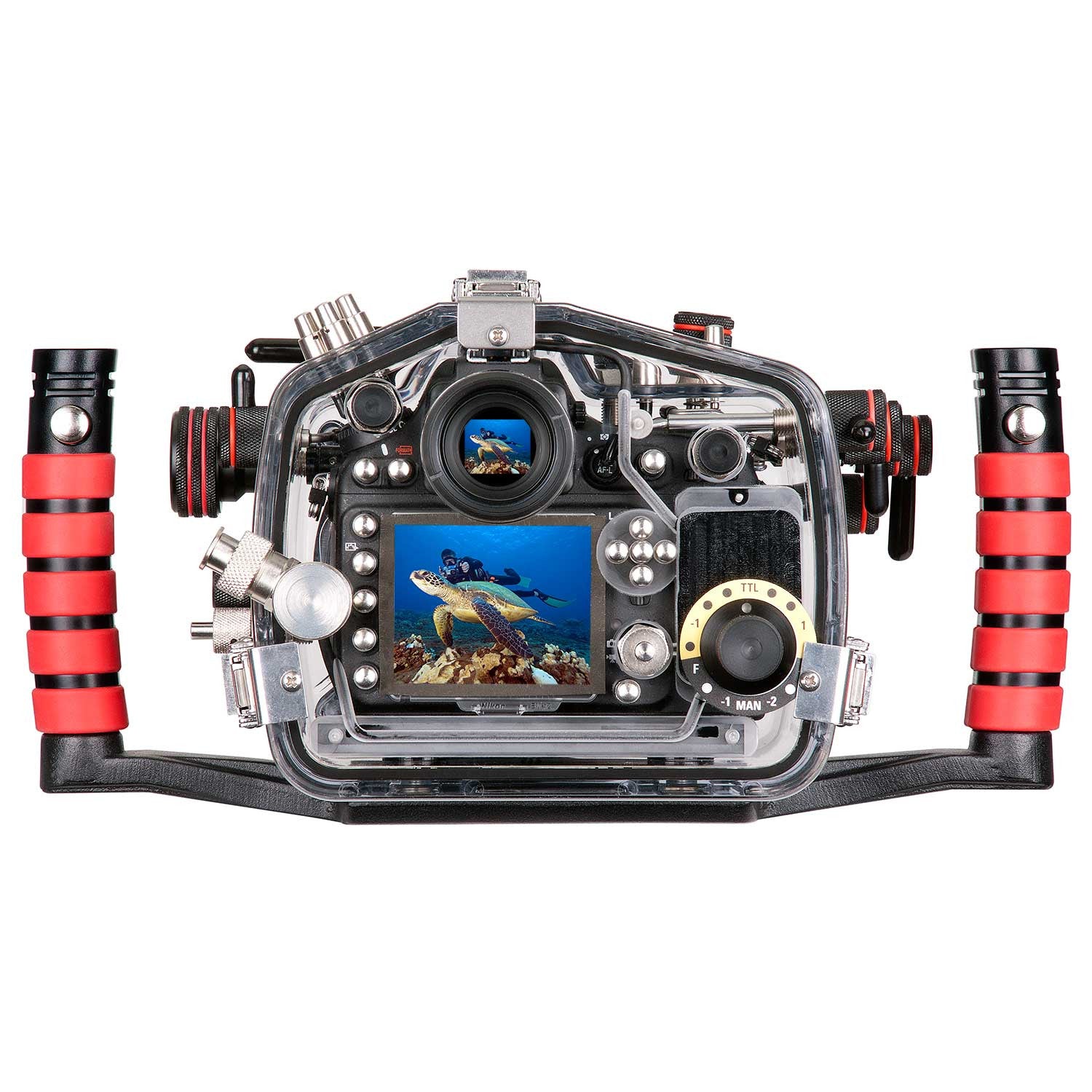 200FL Underwater TTL Housing for Nikon D800 D800E DSLR Cameras