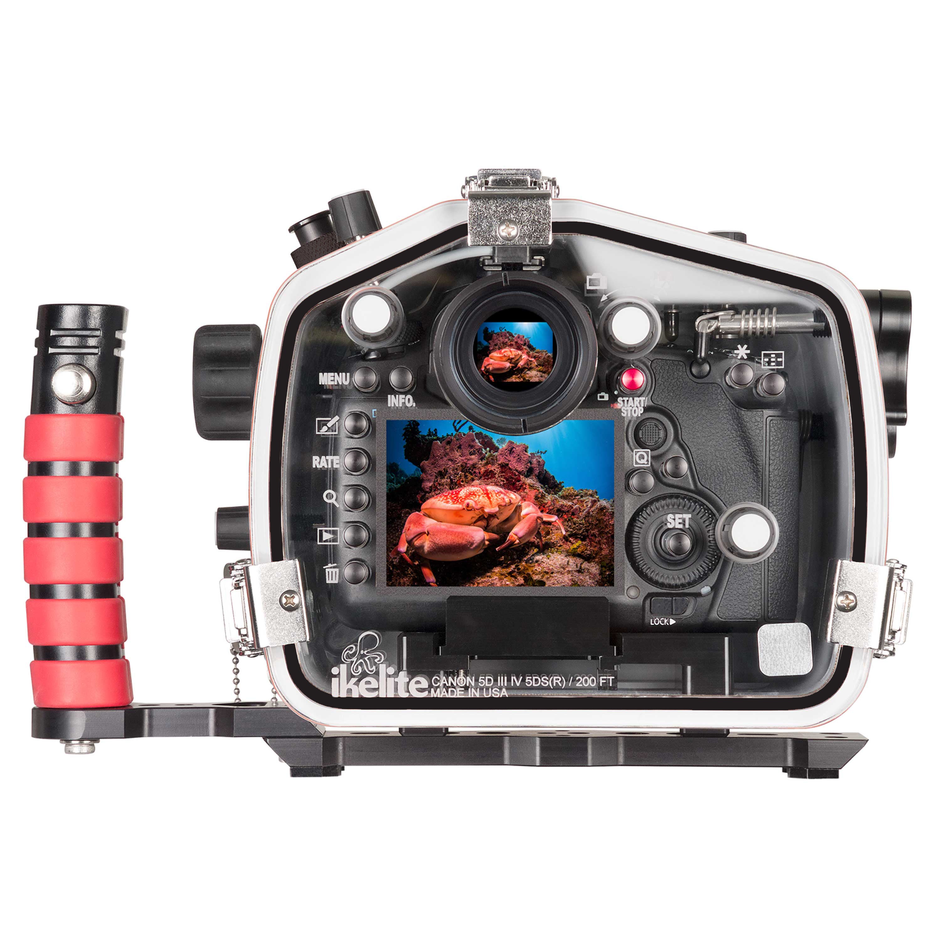 Restringido Vergonzoso Seguro 200DL Underwater Housing for Canon EOS 5D Mark III, 5D Mark IV, 5DS, 5