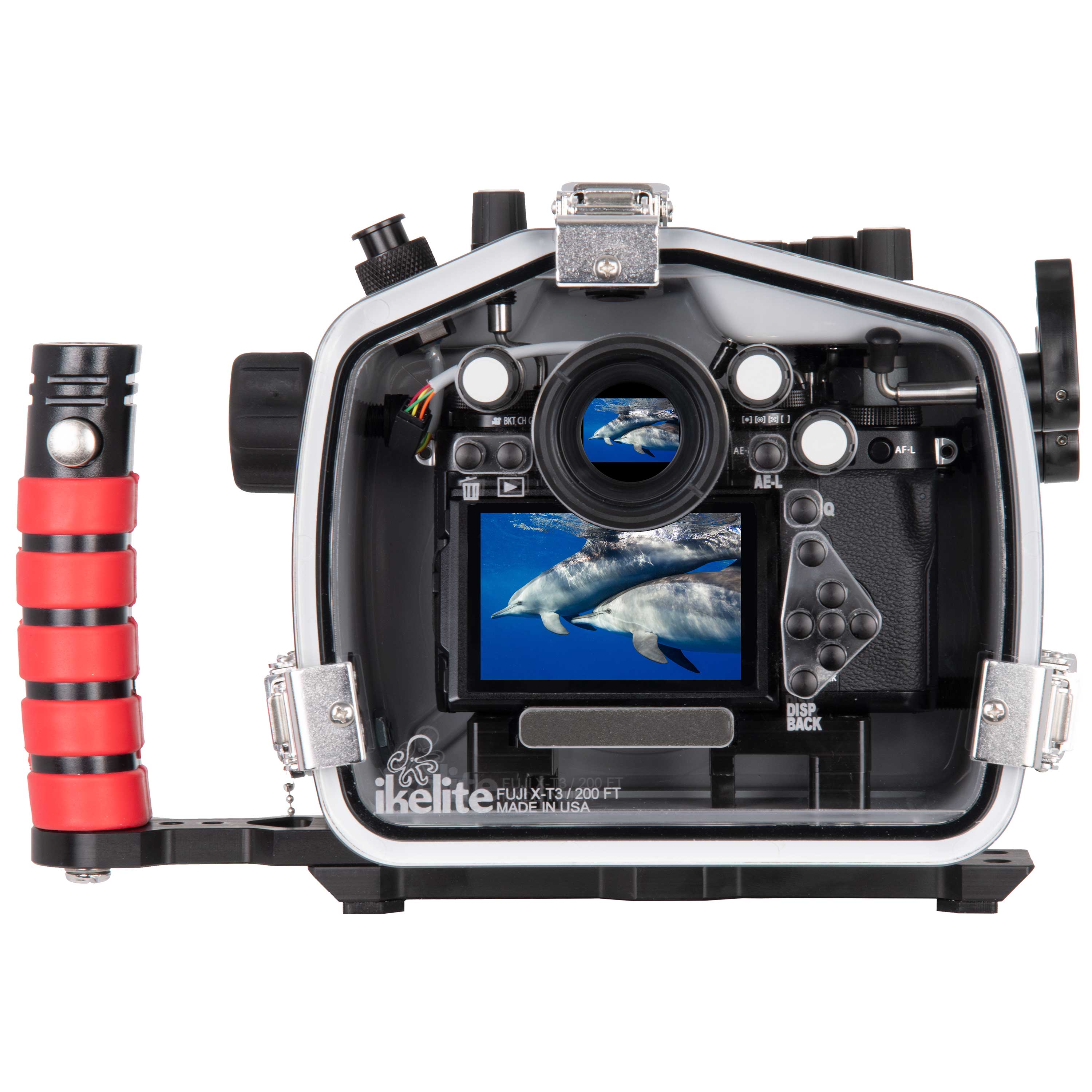 Zes vers Crimineel 200DL Underwater Housing for Fujifilm X-T3 Mirrorless Digital Camera