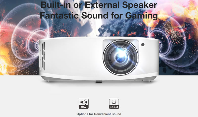 Optoma GT2160HDR speaker