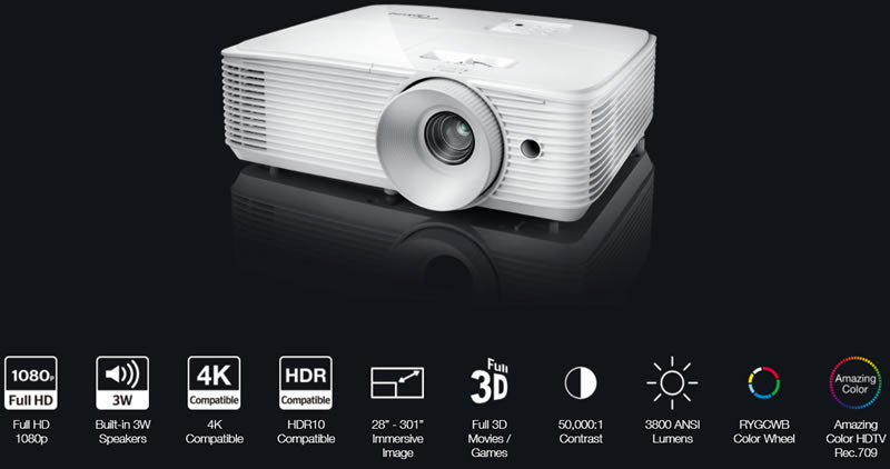 Optoma HD30HDR specifications