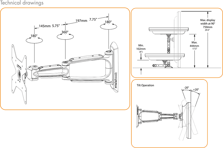 TH-1040-VFM technical drawing