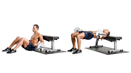 Barbell Hip Thrusters