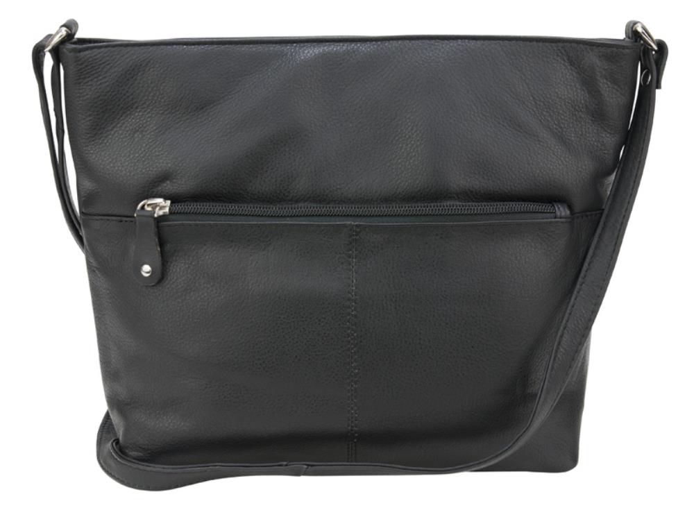 Franco Bonini FB-112 Multi Coloured Top Zip Leather Shoulder Bag ...