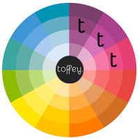toffey analogous colour wheel
