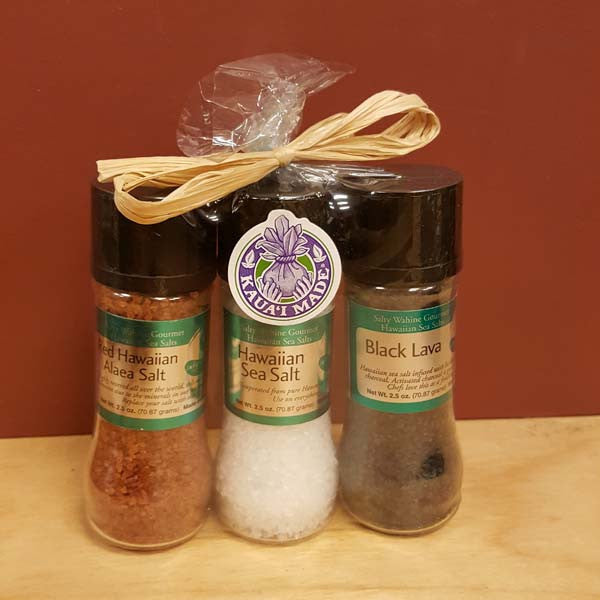 Pepper & Hawaiian Salt 2.29 oz. Refillable Grinder – Aloha Spice Company