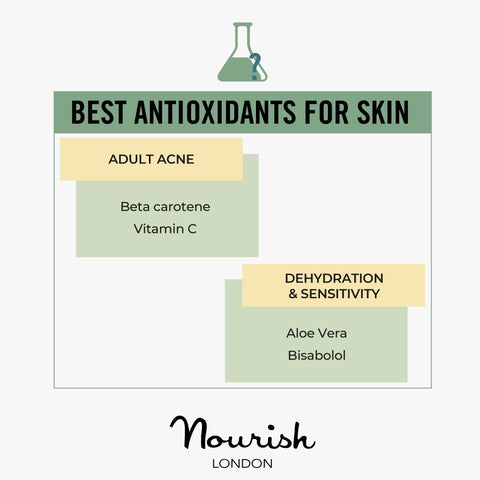 Best Antioxidants For Skin Concerns: Adult Acne, Dehydration & Sensitivity