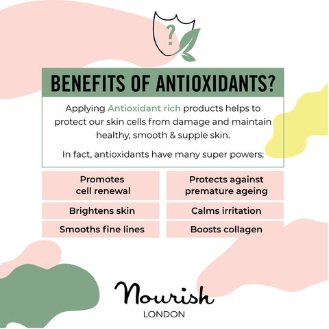 Nourish London Skincare Antioxidants Skin Benefits