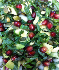 Nourish London Kale Detoxifying Salad Recipe