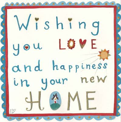 Card  Happy Home  Lucy Loveheart