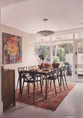 Dining room, image taken from the article about this house in Homes&Gardens, Oct 2015