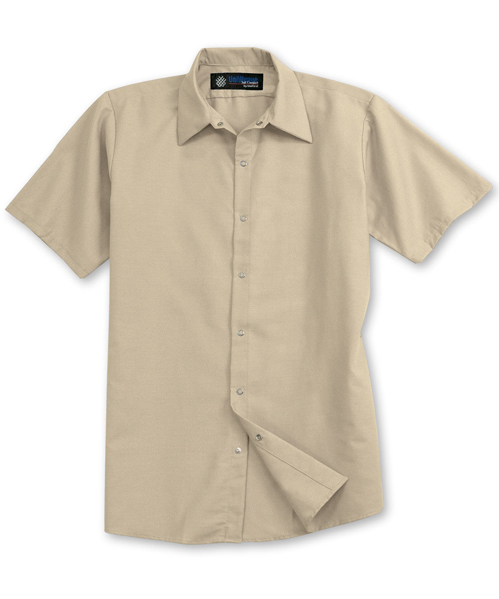 UniWeave® Pocketless Short Sleeve Food Service Shirts