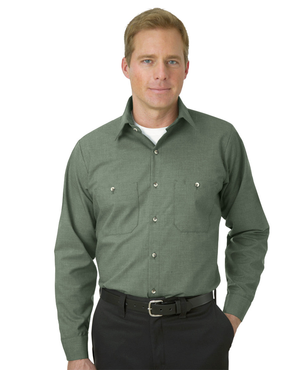 UniWeave® MicroCheck Uniform Shirts from UniFirst