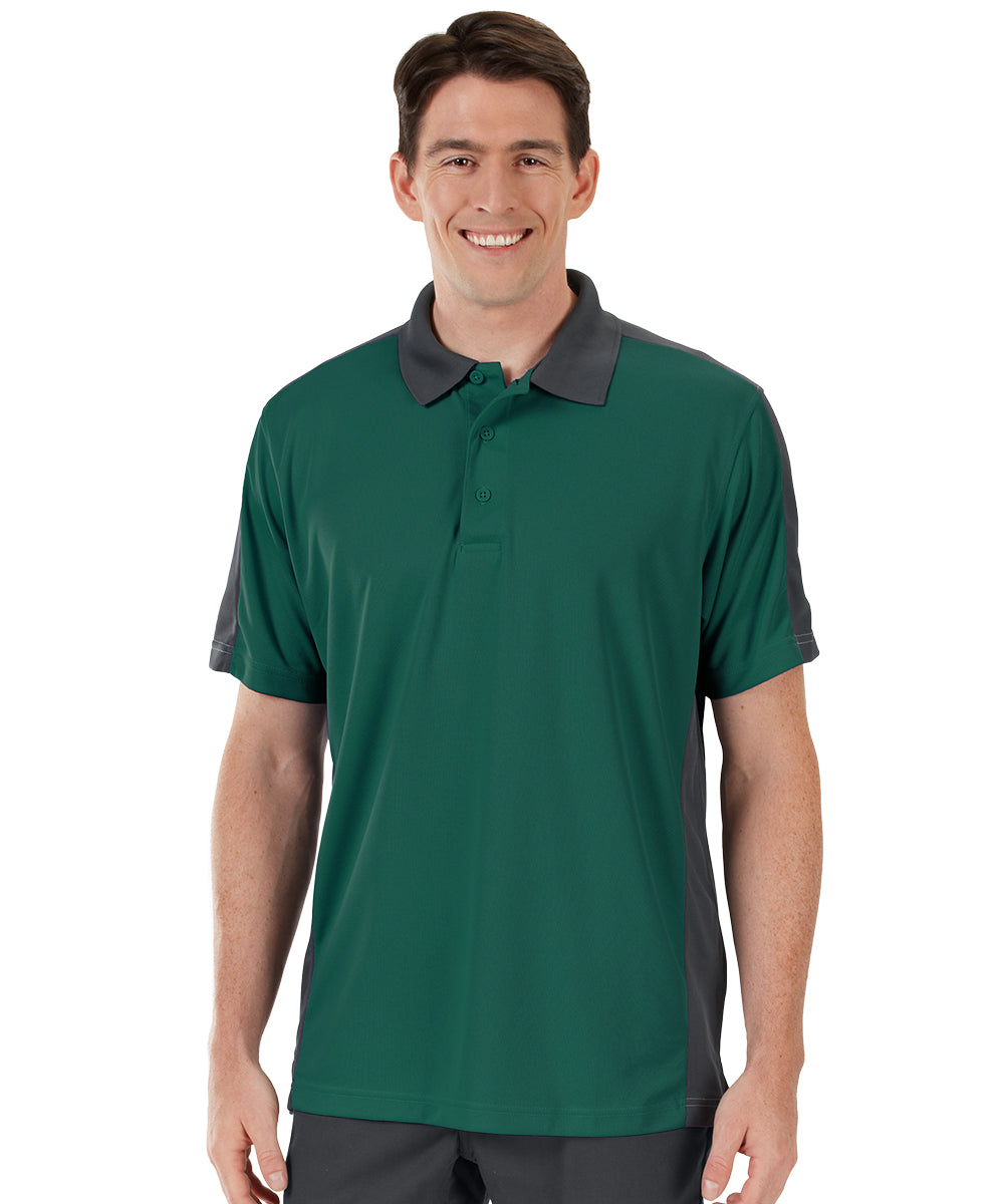 Performance Knit® Short Sleeve Two-Tone Polos | UniFirst