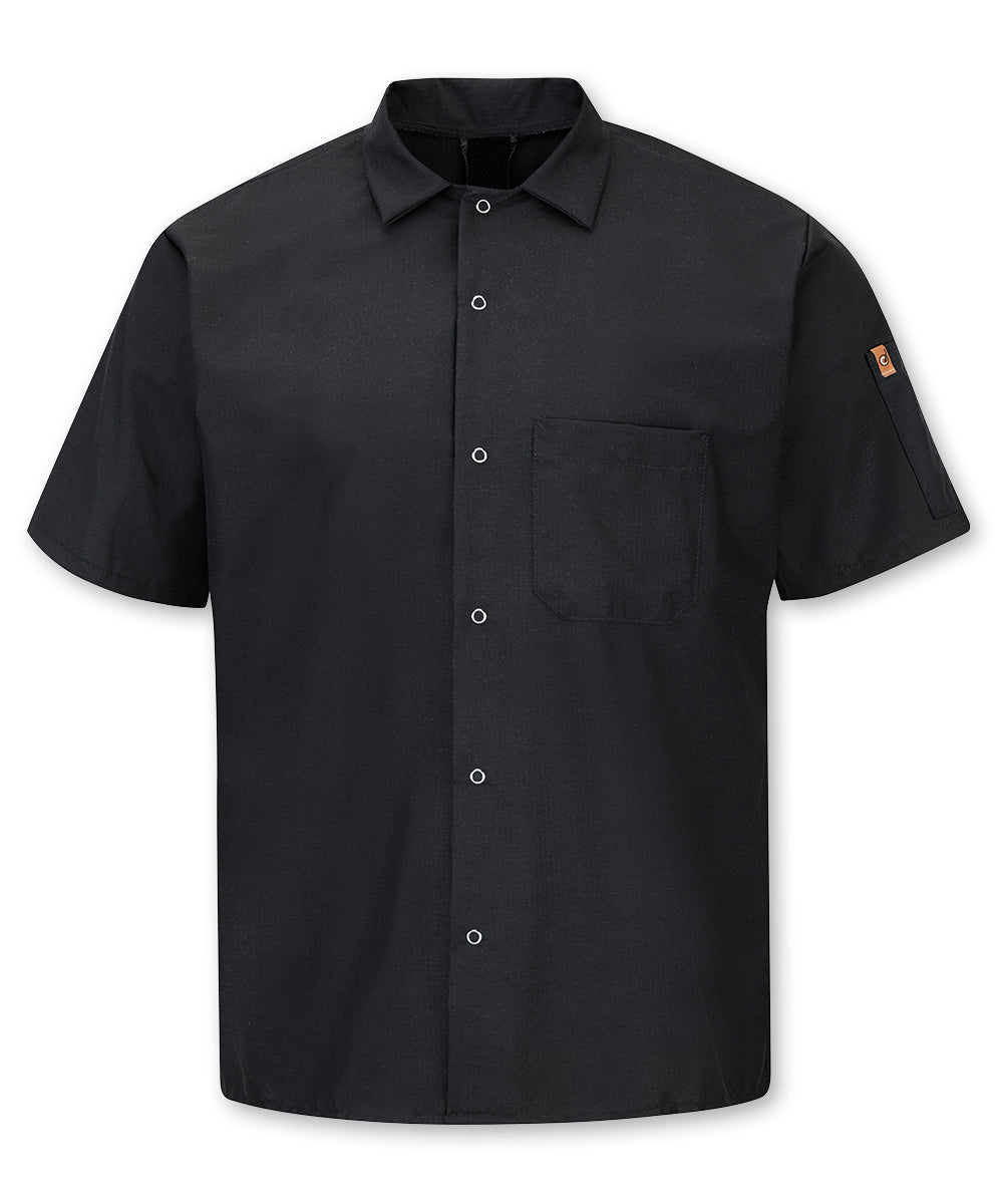 MIMIX™ OilBlok Short Sleeve Cook Shirts | UniFirst